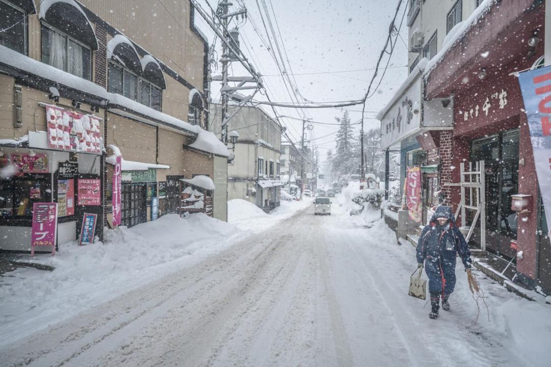 Onsen Yado Echo Hotel Myoko Ngoại thất bức ảnh